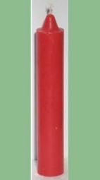Red 9" Jumbo Pillar Candle